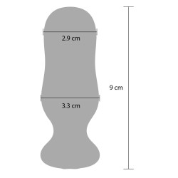 Buttocks TOYJOY Plug vibrant The Exquisite 7 x 3cm Rose